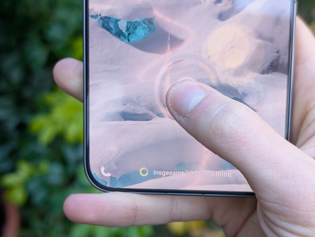 Vivo X300 Pro Fingerabdrucksensor