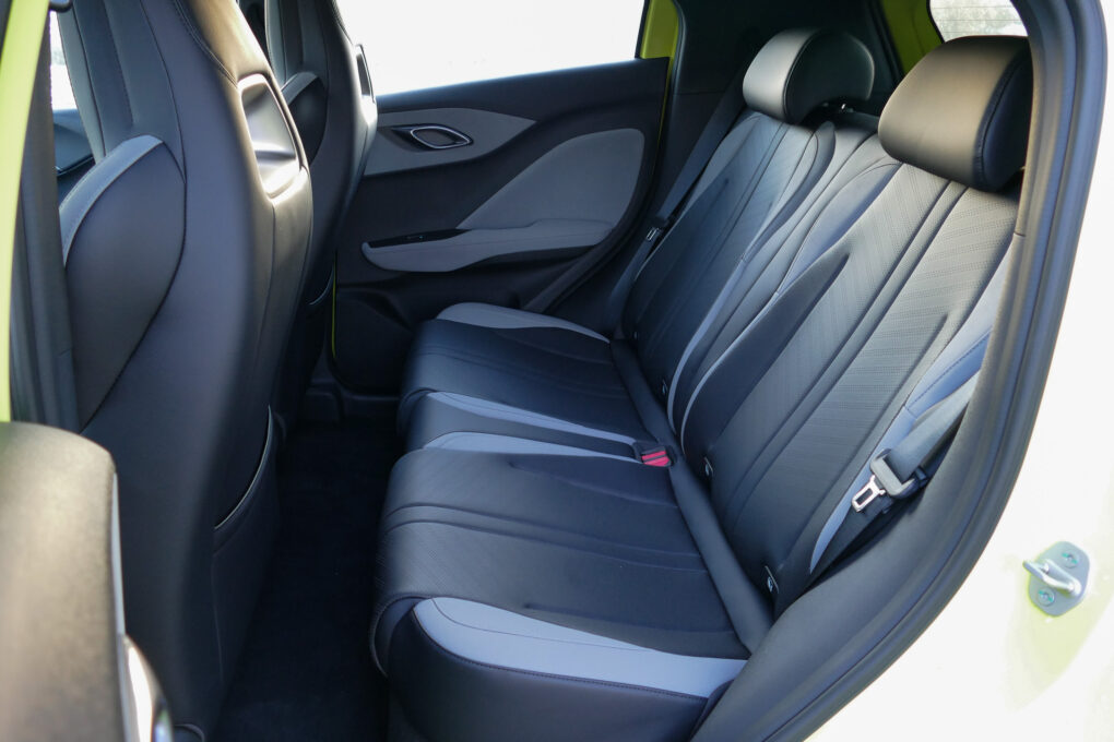BYD Dolphin Surf Rückbank