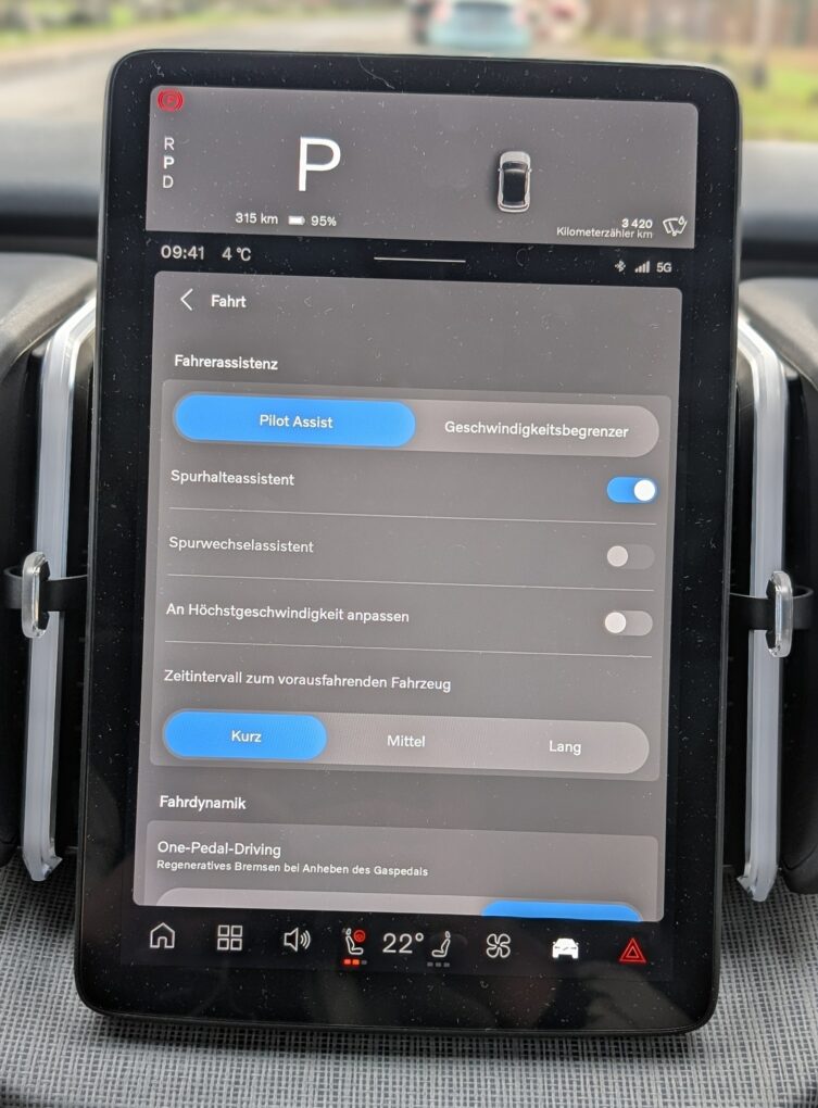 Volvo EX30 Asisstenzsysteme