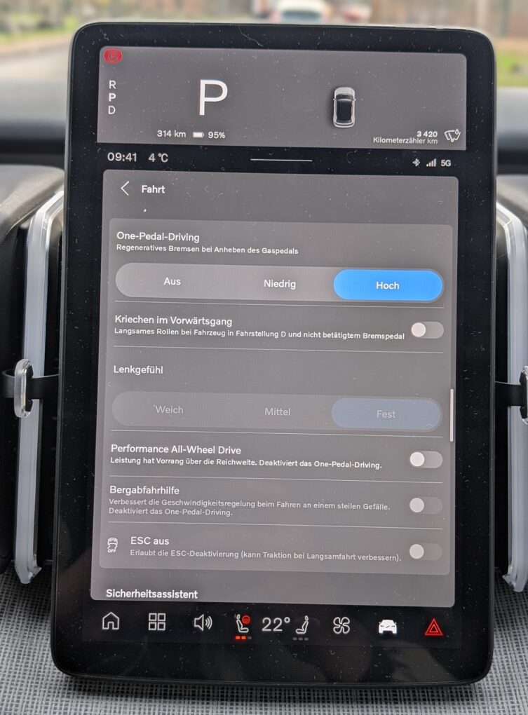 Volvo EX30 One Pedal Driving