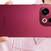Das Oppo Find X9 Pro in Rot