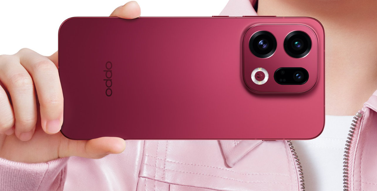Das Oppo Find X9 Pro in Rot