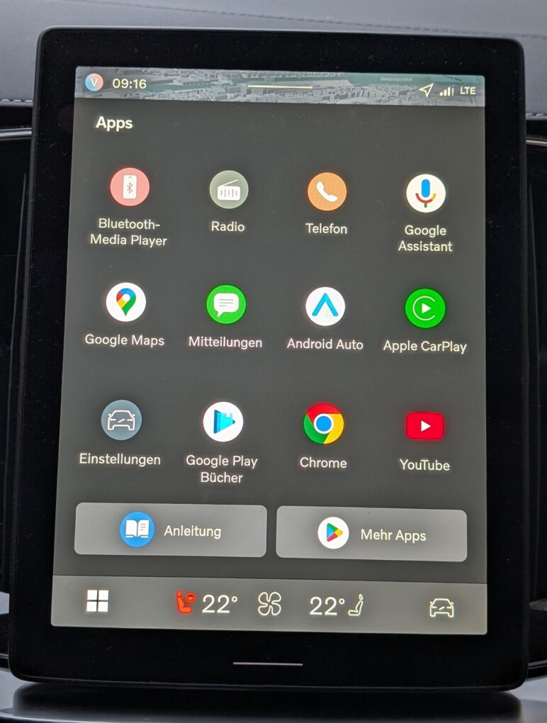 Volvo XC90 Apps