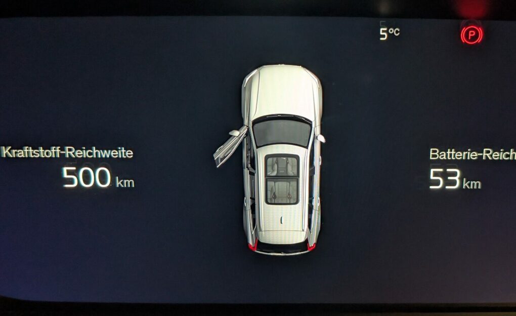 Volvo XC90 Reichweite