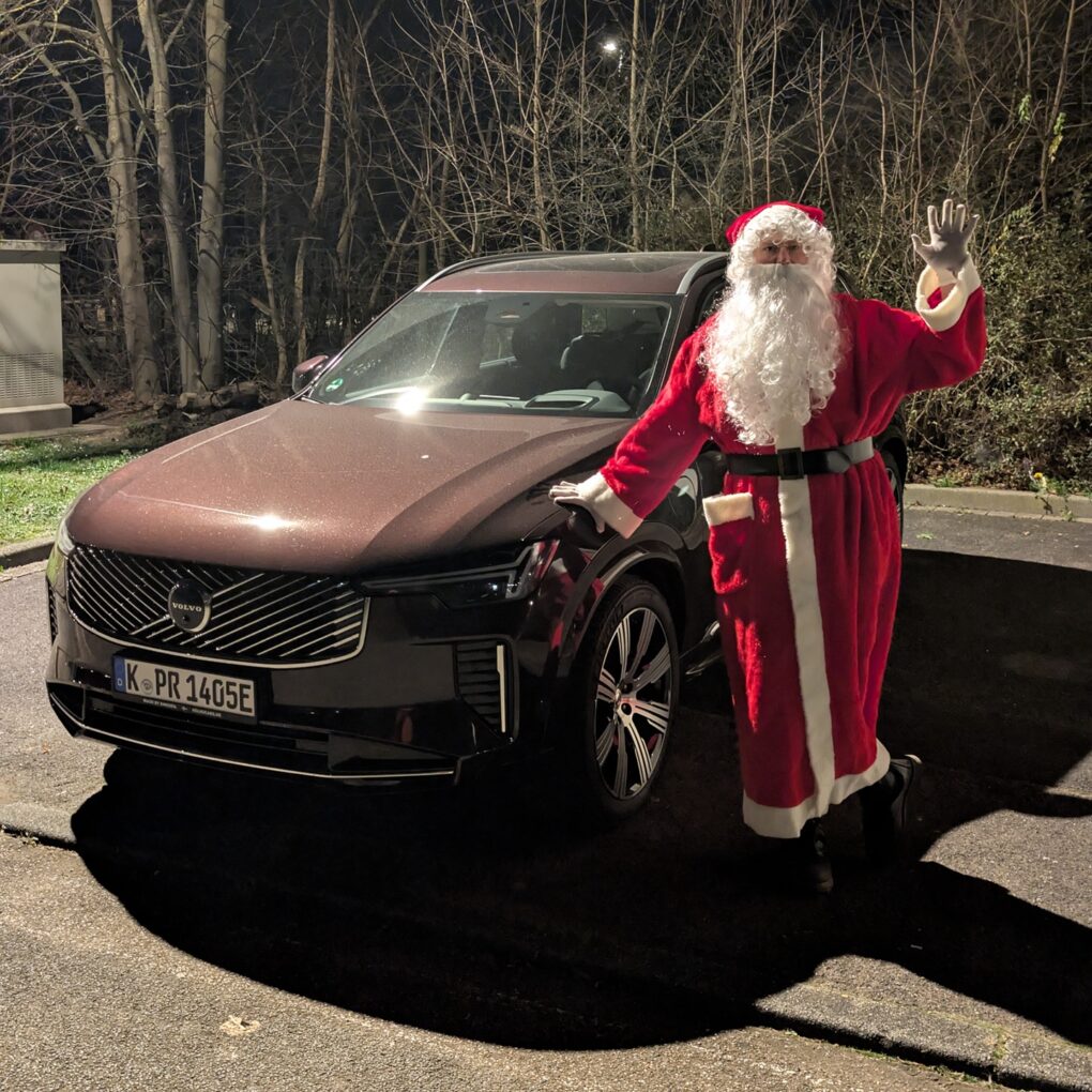 Volvo XC90 Weihnachtsmann