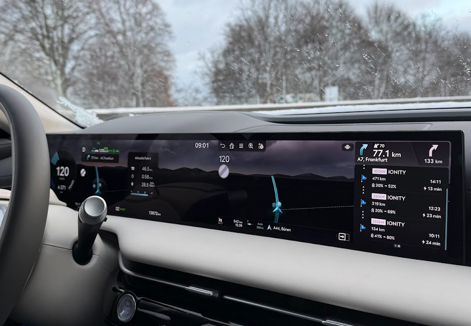 Genesis G80 Laderoutenplanung