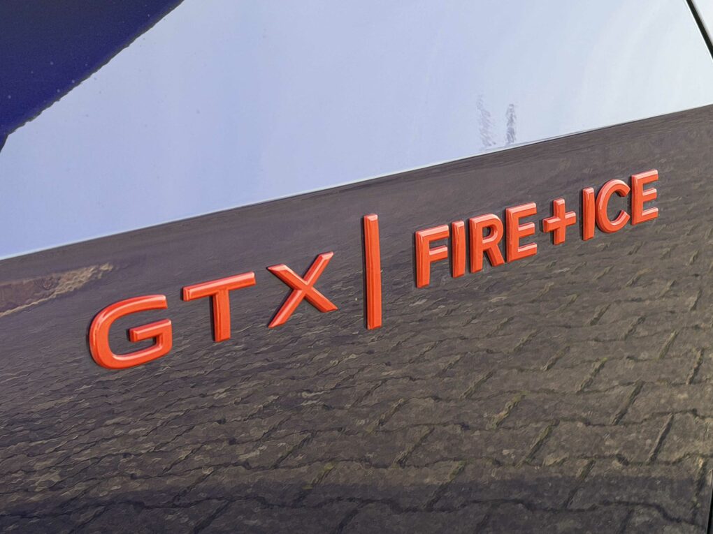 ID.3 GTX Fire+Ice Schriftzug