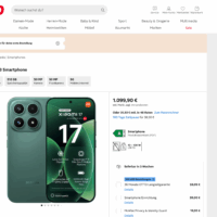 Das Xiaomi 17 wird bereits bei OTTO gelistet.