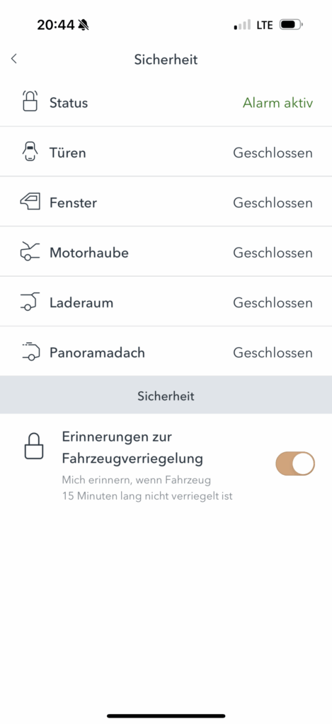 Land Rover App Sicherheit