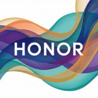 Das Honor Logo begleitet von Wellen