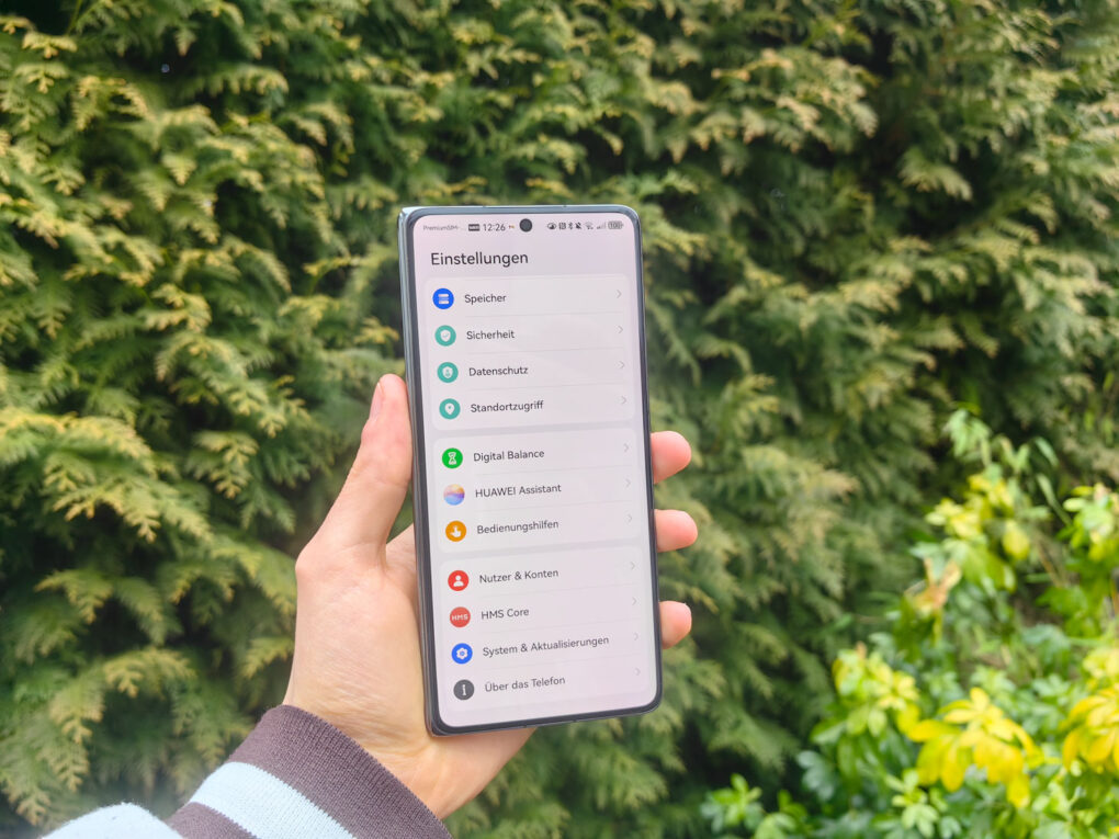 HUAWEI Mate X7 Außendisplay