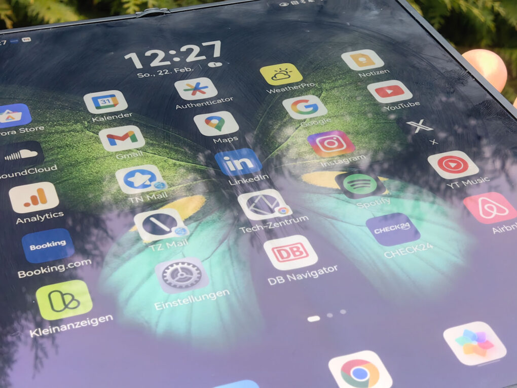 HUAWEI Mate X7 Knickfalte 2