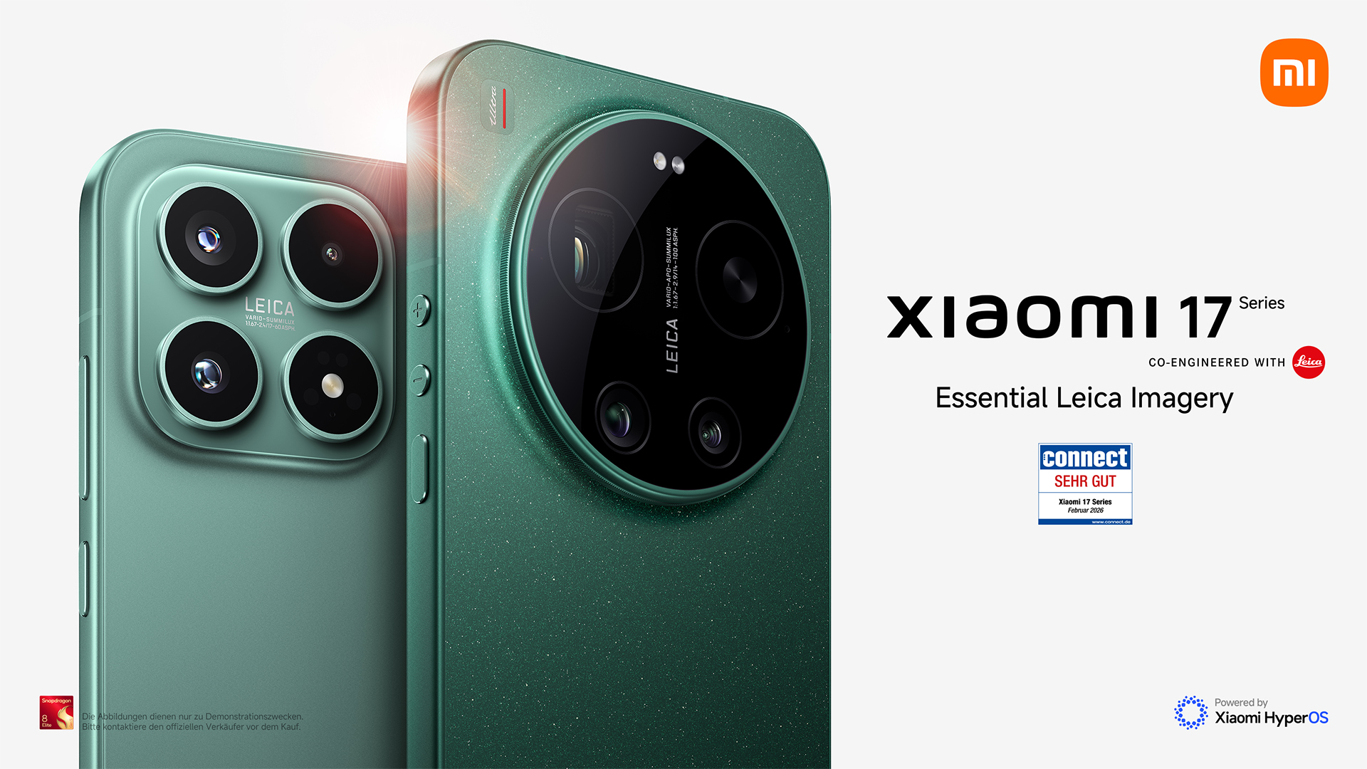 Das Xiaomi 17 und Xiaomi 17 Ultra