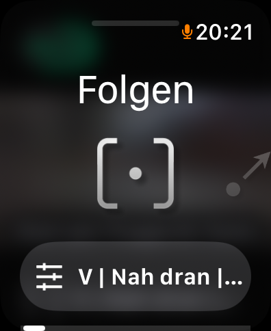 DJI Neo 2 Apple Watch Modus