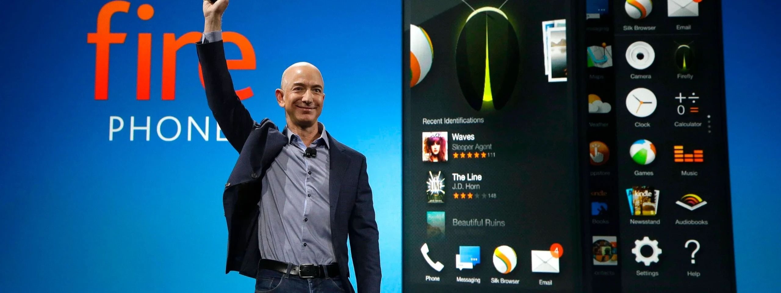 Jeff Bezos enthüllt das FirePhone
