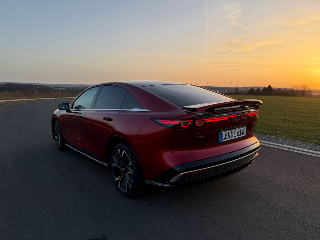 Mazda 6e Heck Schräg Spoiler