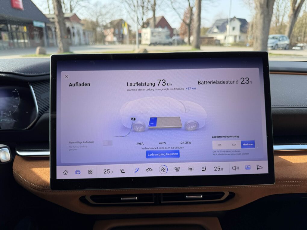 Mazda 6e Laden