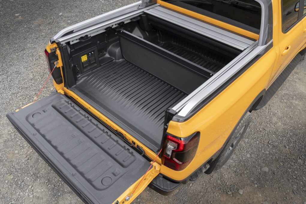 Ford Ranger PHEV Ladefläche getrennt