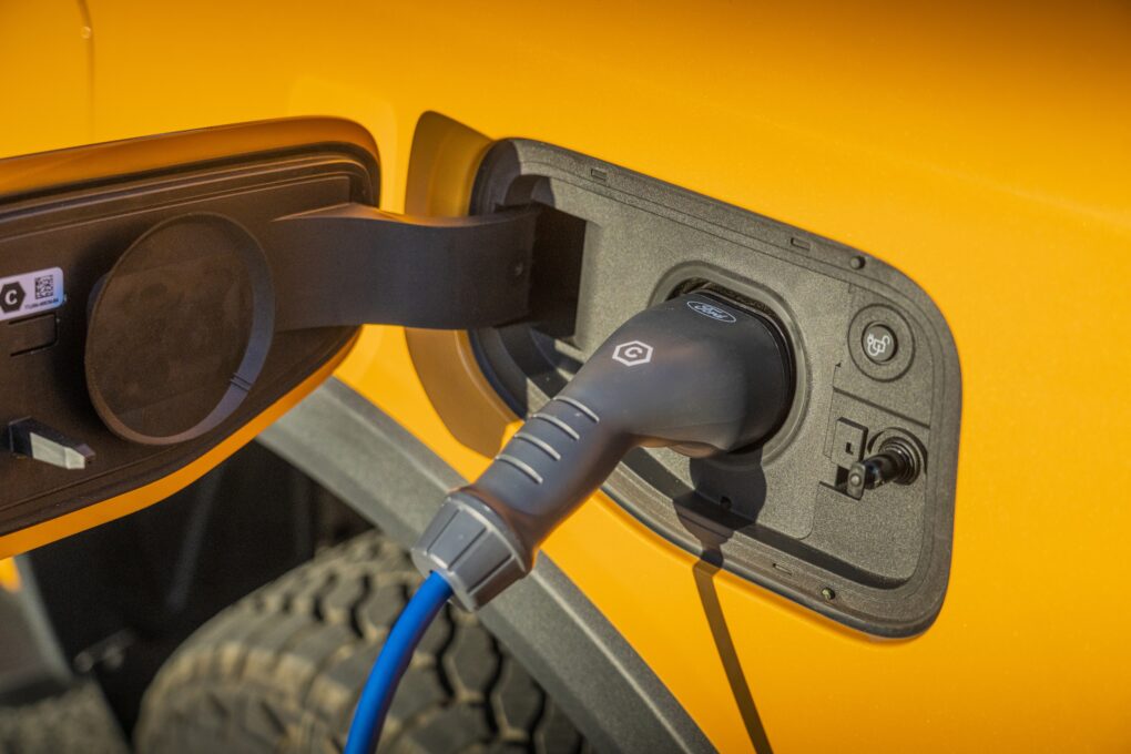 Ford Ranger PHEV ladend