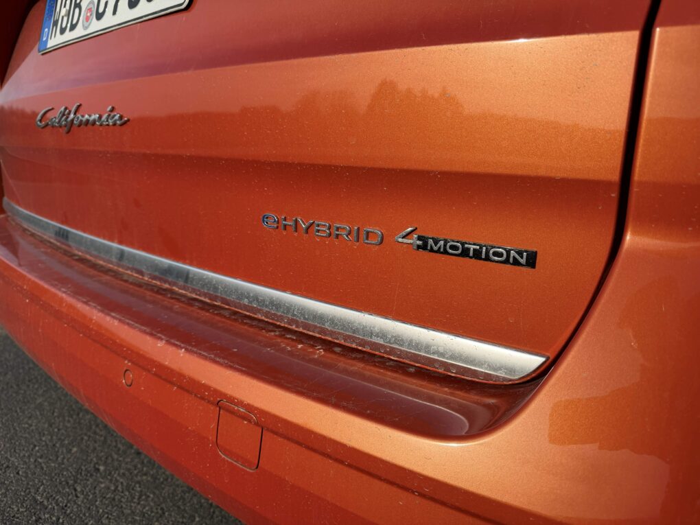 VW California eHybrid Motorbezeichnung heck