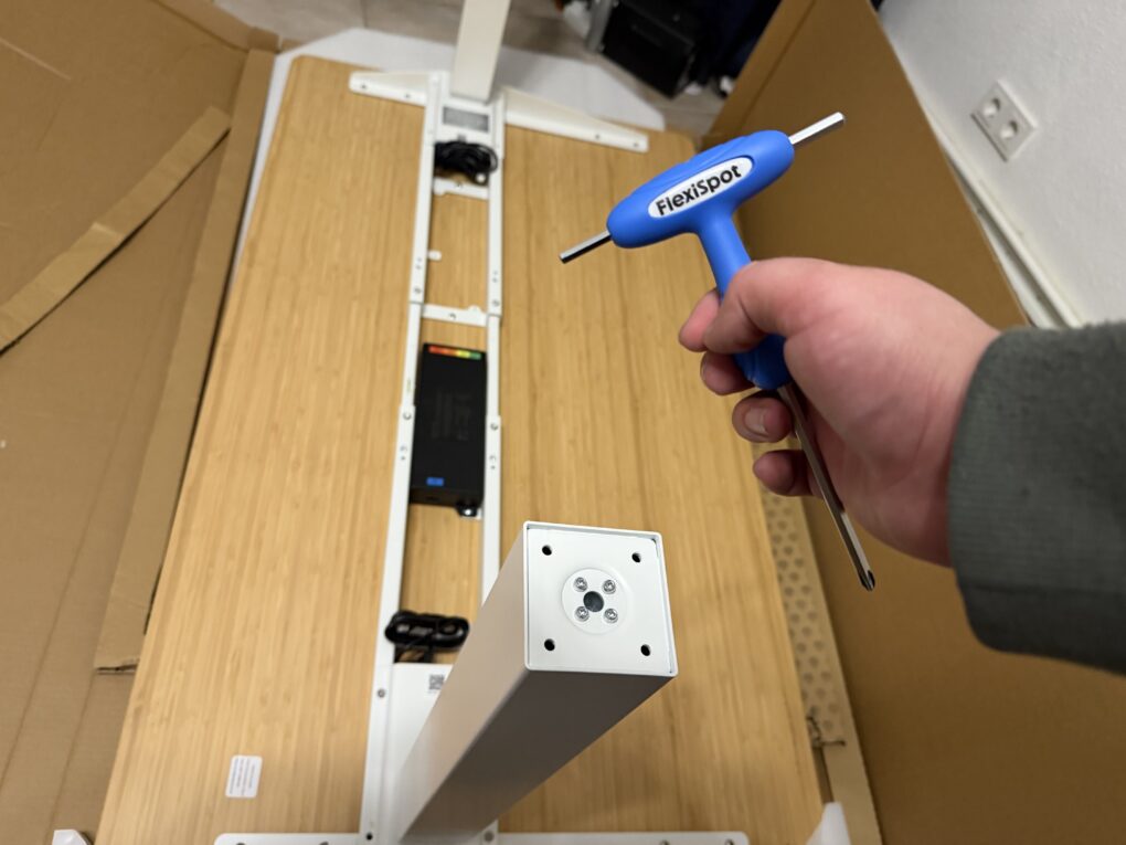 FlexiSpot E7 Pro Aufbau 2