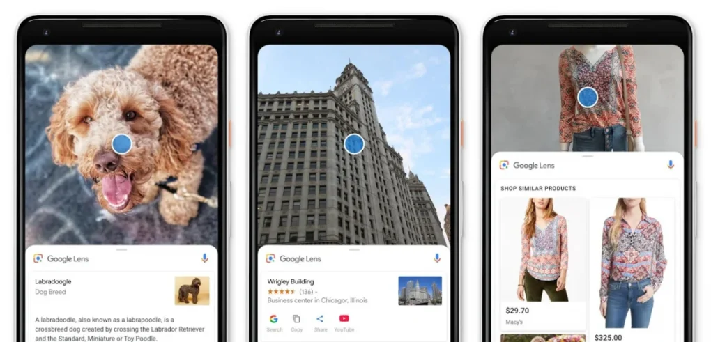 Die Google Lens App