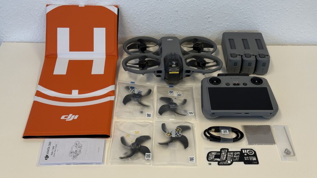 DJI Avata 360 Lieferumfang Fly More Combo