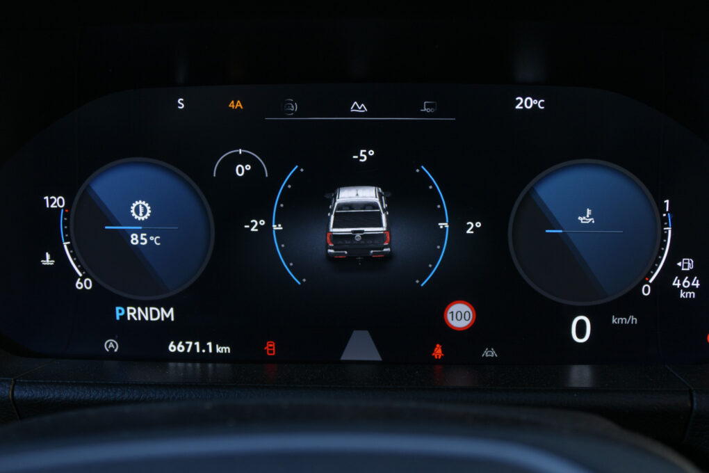 VW Amarok PanAmericana Tacho Wanken und Neigen