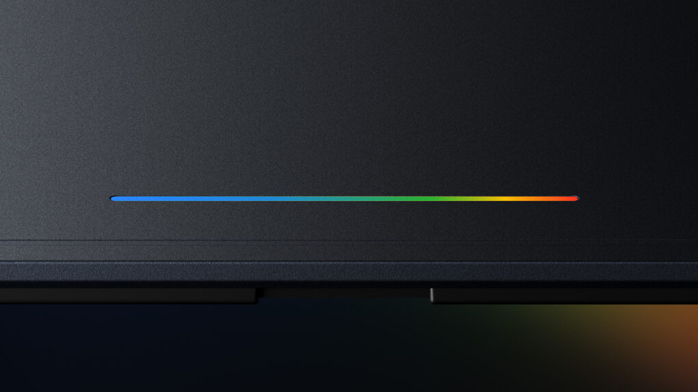 Die Glowbar eines "Googlebooks"