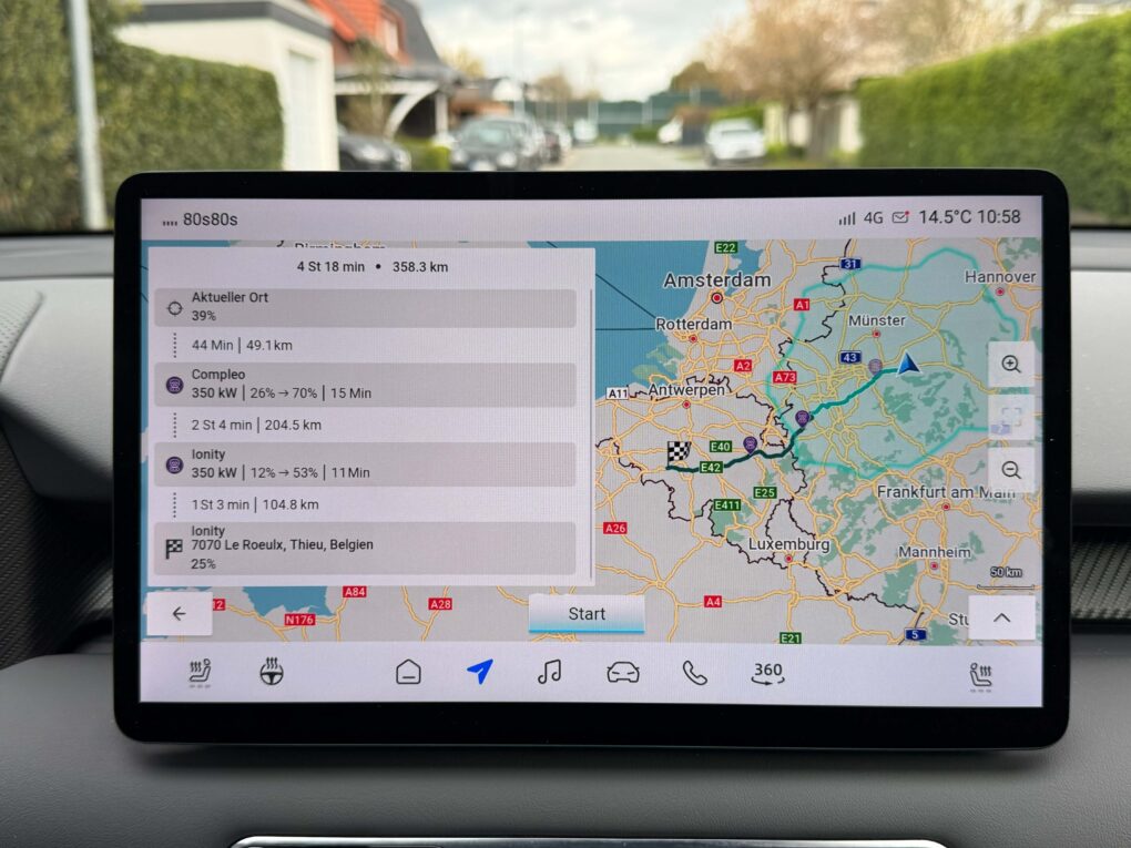 MGS5 EV Infotainment 5