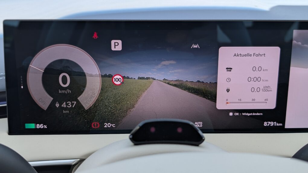 Genesis GV70 Fahrerdisplay