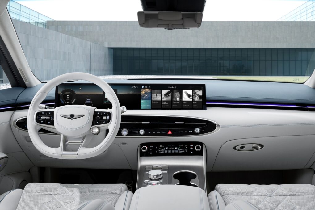 Genesis GV70 Innenraum Weiß
