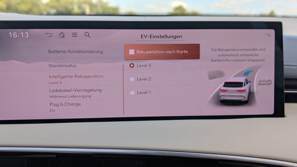 Genesis GV70 Rekuperation
