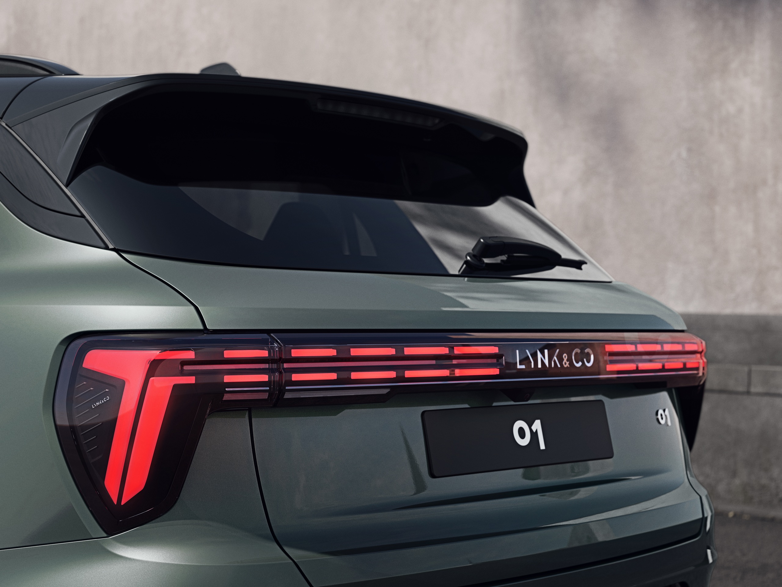 Lynk & Co 01 Kofferraumklappe