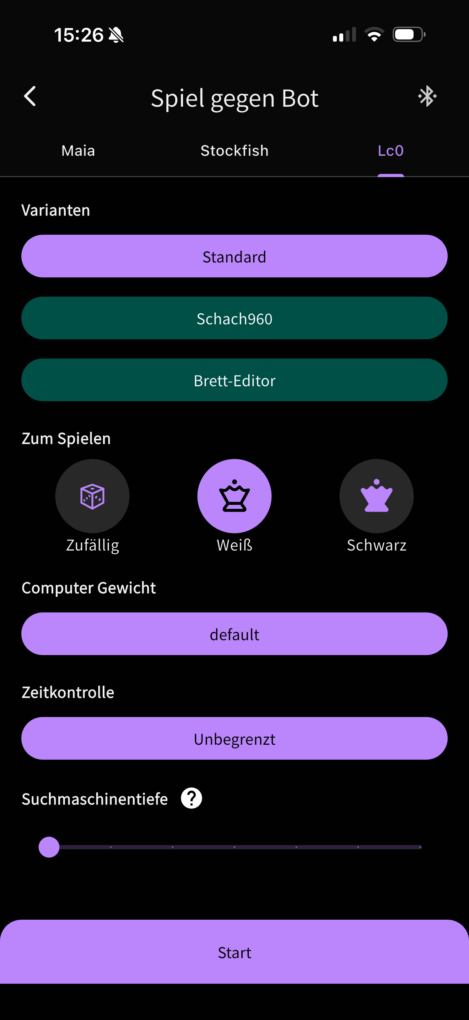 Chessnut Move App Lc0