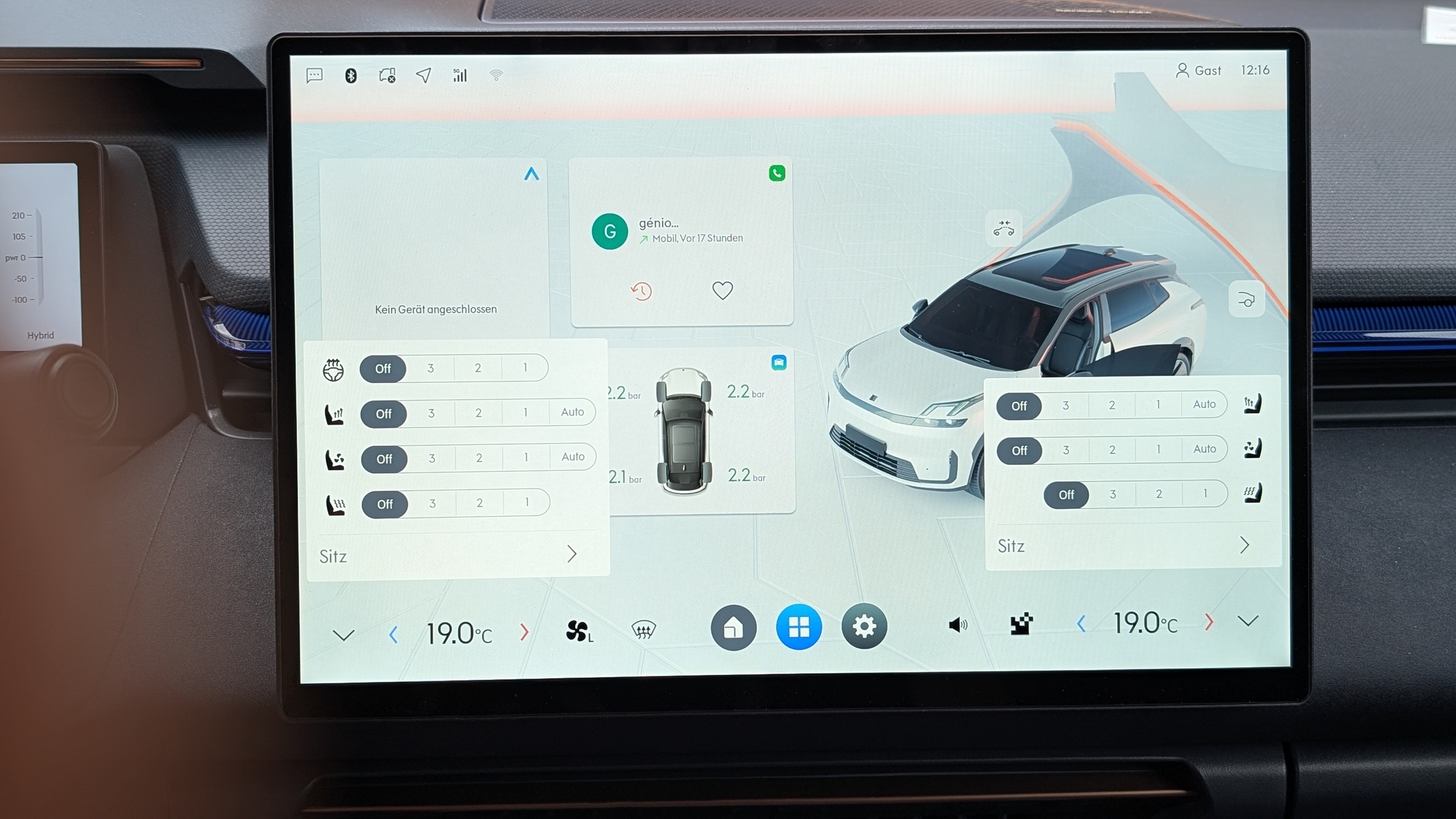 Lynk & Co 08 Klimasystem