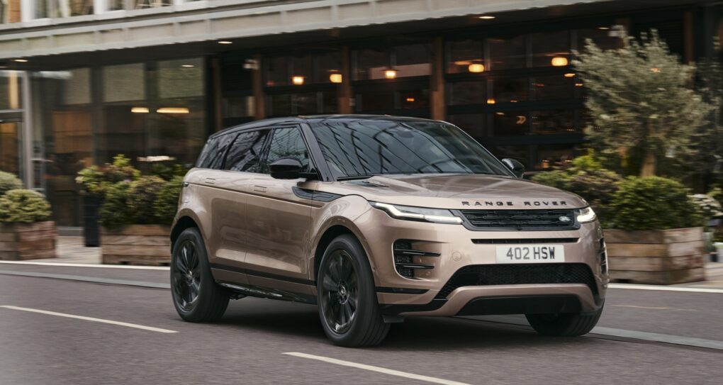 Range Rover Evoque dynamisch Stadt