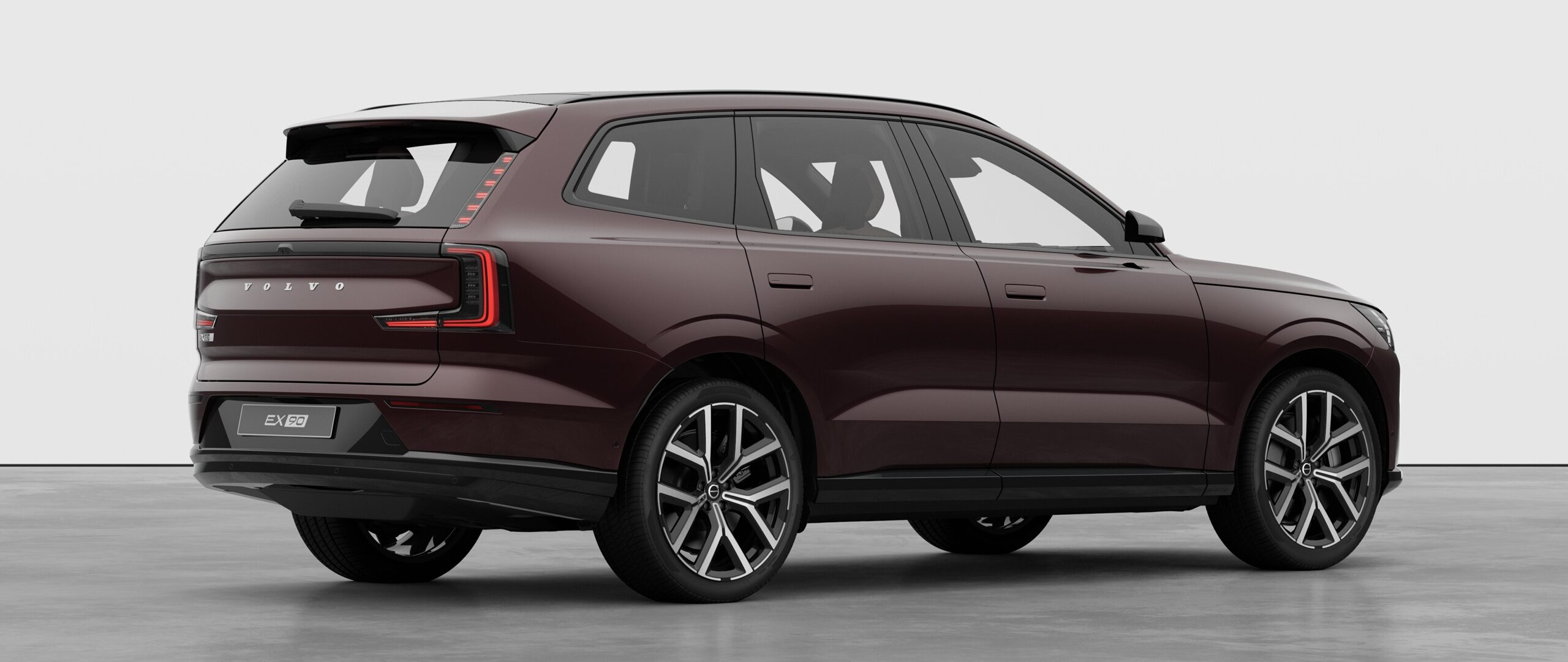 Volvo EX90 Seitenansicht hinten