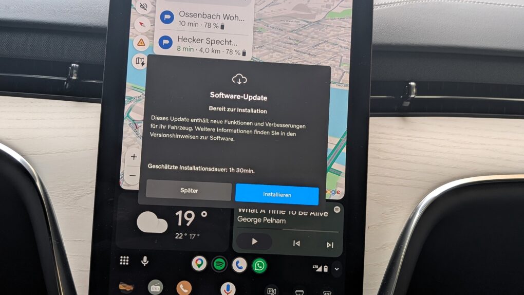 Volvo EX90 Softwareupdate
