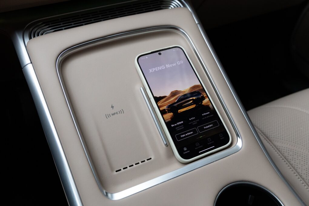 Xpeng G9 Mittelkonsole