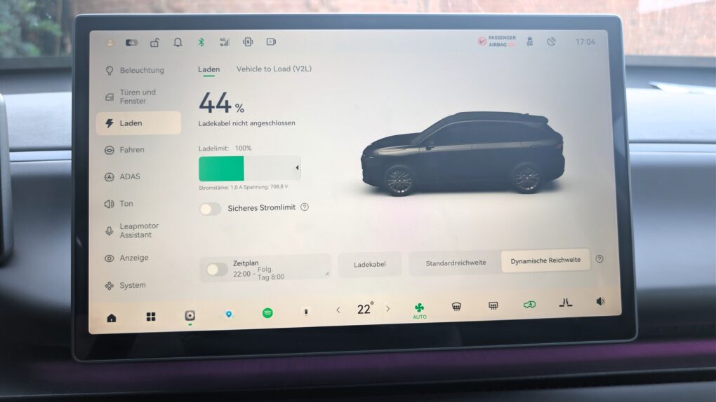 Leapmotor i C10 Laden